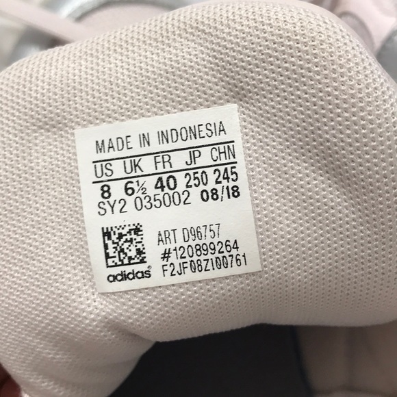 adidas Falcon Orchid Tint Silver Metallic Sneakers - Picture 11 of 14